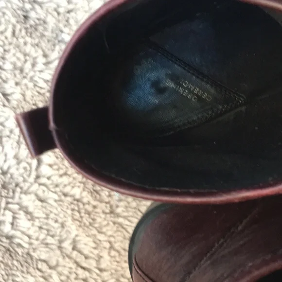 Opening Ceremony Burgundy Lace Up Boots - Picture 6 of 10